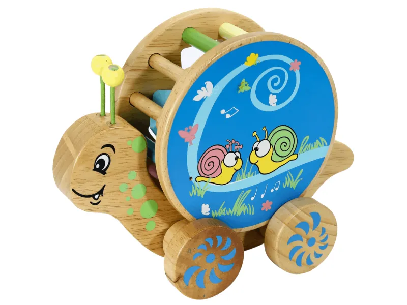 Pull along pretty snail B - NH11236B