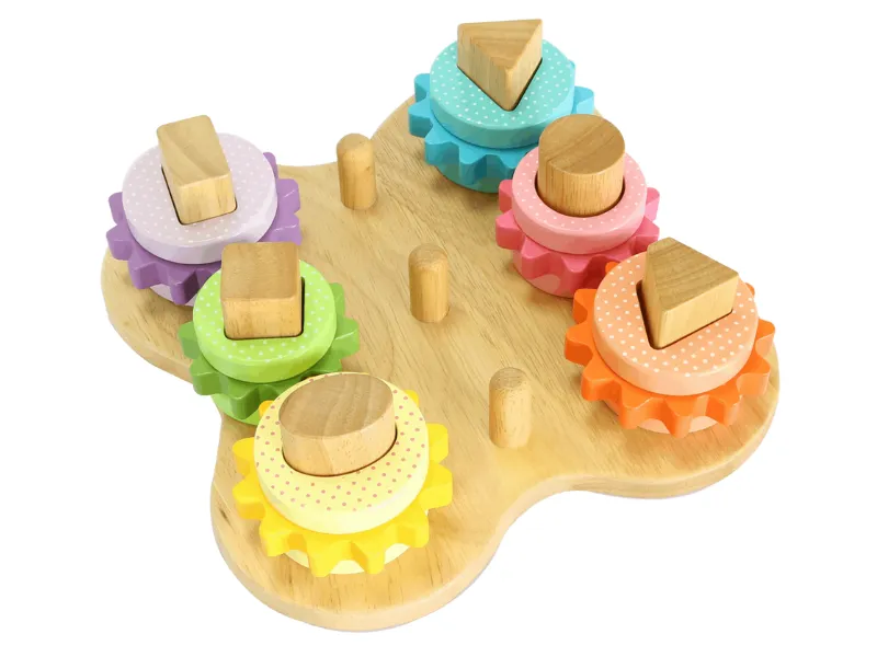 Shape sorting blocks with base - NH51157